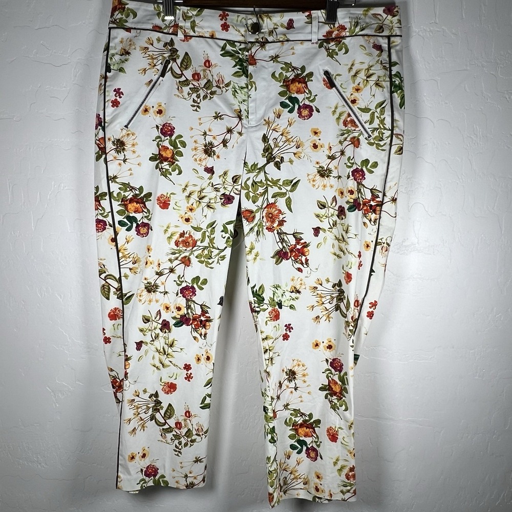 Disney Alice Through the Looking Glass Crop Pants SZ 14 Designer Colleen Atwood